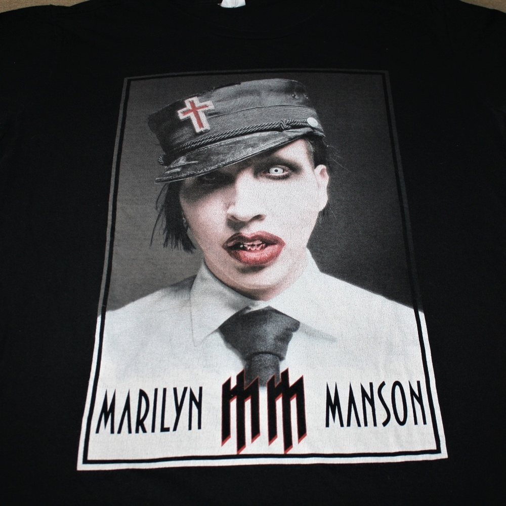 Marilyn Manson Vintage L Tee Antichrist Superstar